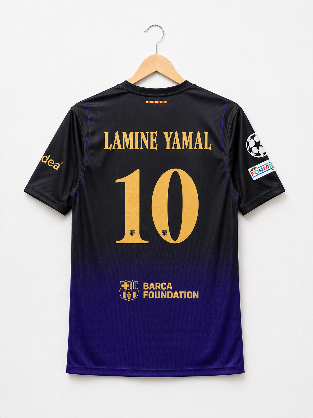 LAMINE YEMAL-10 FC BARCELONA 26/27 NEW SEASON AWAY MEN ACTIVE T SHIRT