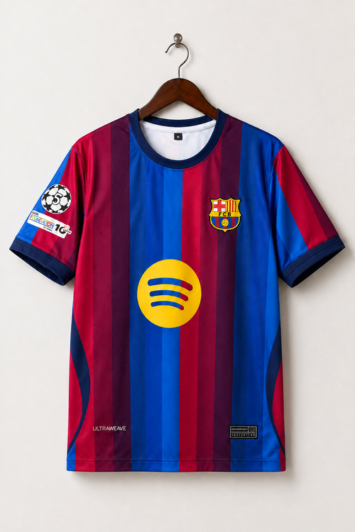 LAMINE YEMAL-10 FC BARCELONA NEW SEASON HOME JERSEY